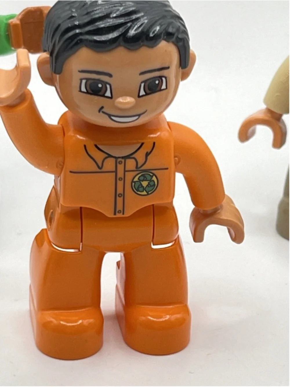Lego Duplo Collectible Toy Figures Lot Of 6 - Firefighters Construction Worker